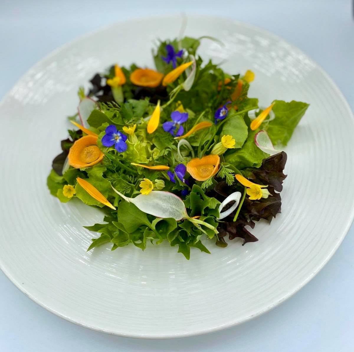 Salade printanie dressage refuge gourmets