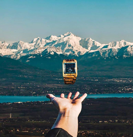 montres bois borderlake suisse