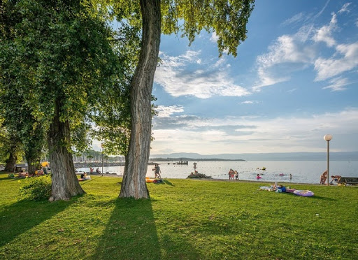 sciez sur léman plage